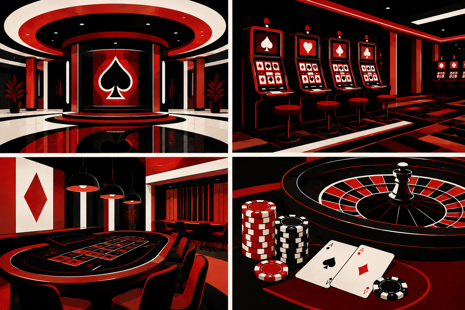 Innenbereich des Casino Hohensyburg